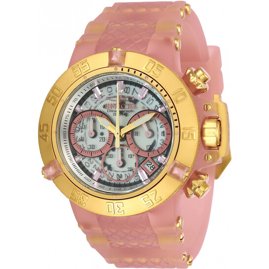 Invicta Subaqua White Dial Chronograph Ladies Watch 24382 - 546x546