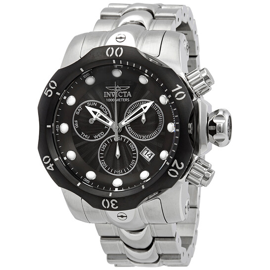 Invicta Venom Chronograph Black Dial Men's Watch 23888