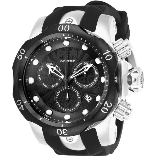 Invicta Venom Chronograph Black Dial Men's Watch 25900