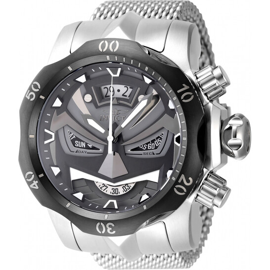 Invicta Venom Chronograph Quartz Gunmetal Dial Men's Watch 48169