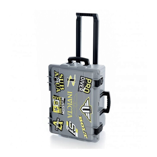 Invicta Watch Box Grey 50 Slot DC50PATCH Watch Accessories