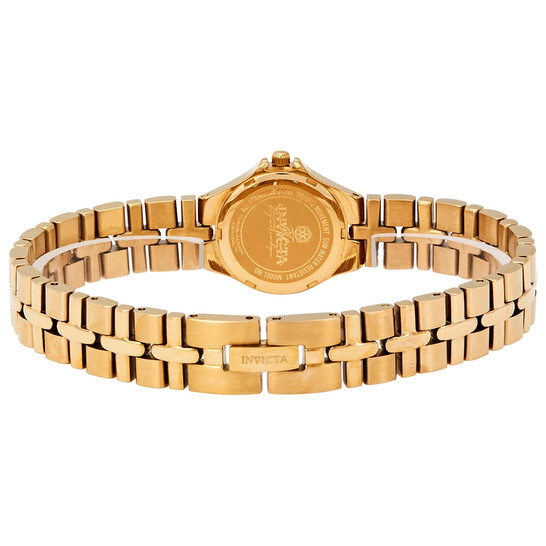 Invicta Wildflower Gold Dial Ladies Watch 0134 - 546x546 Image #3