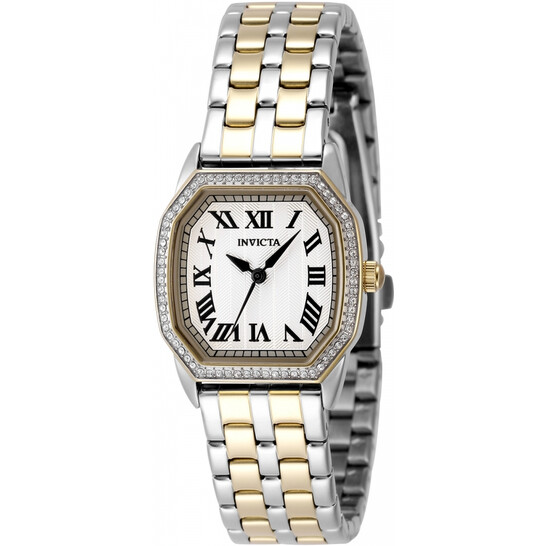 Invicta Wildflower Quartz Crystal Silver Dial Ladies Watch  display picture 2
