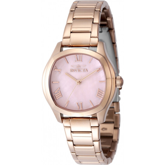 Invicta Wildflower Quartz Pink Dial Ladies Watch 48240 