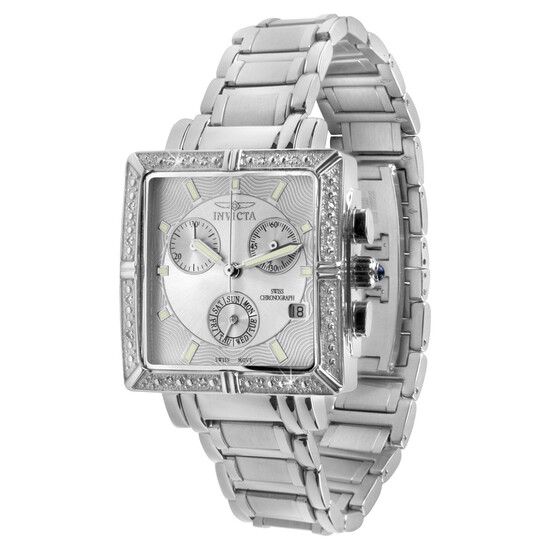 Invicta Wildflower Silver Dial Stainless Steel Ladies Watch 