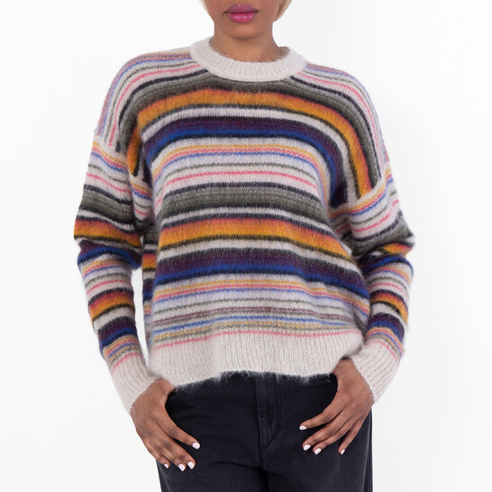Isabel Marant Etoile Drussell Stripe Pattern Sweater - 546x546