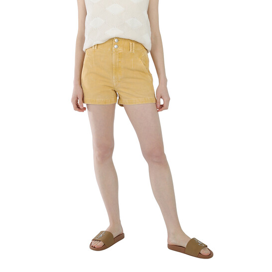 ショートパンツ ISABEL MARANT Women Shorts  Burmudas PA0522FAC1J04I20CK WHI Isabel Marant Fairy Pleated Shorts - Bergdorf Goodman