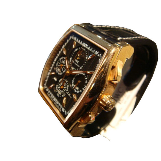 Da Vinci Klaus Watches IWC Da Vinci Perpetual Calendar Edition Kurt Klaus Chronograph Rose Gold  Men's Watch IW376206