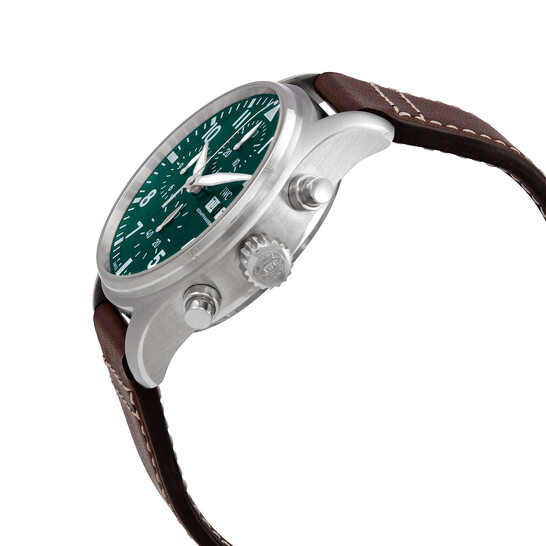 IWC Pilot Chronograph 41 Automatic Green Dial Men's Watch IW388103 - 546x546 Image #2