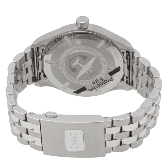 IWC Pilot Mark XX Automatic Green Dial Men's Watch IW328206 - 546x546 Image #3