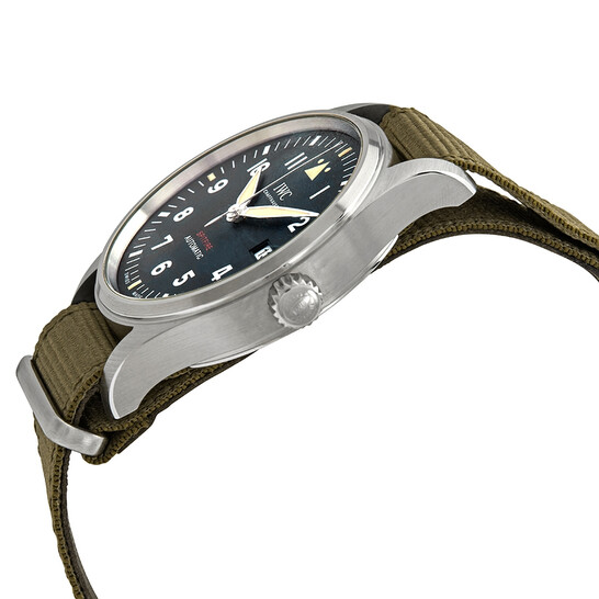 IWC Pilot Spitfire Automatic Black Dial Men's Watch IW326801