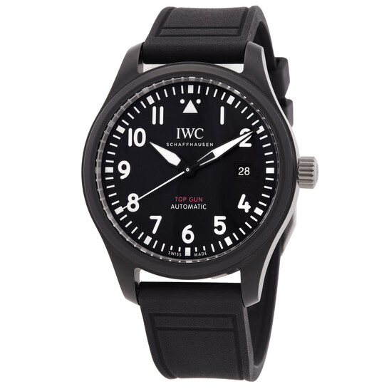 IWC Pilot's Top Gun Automatic Black Dial Men's Watch IW326906