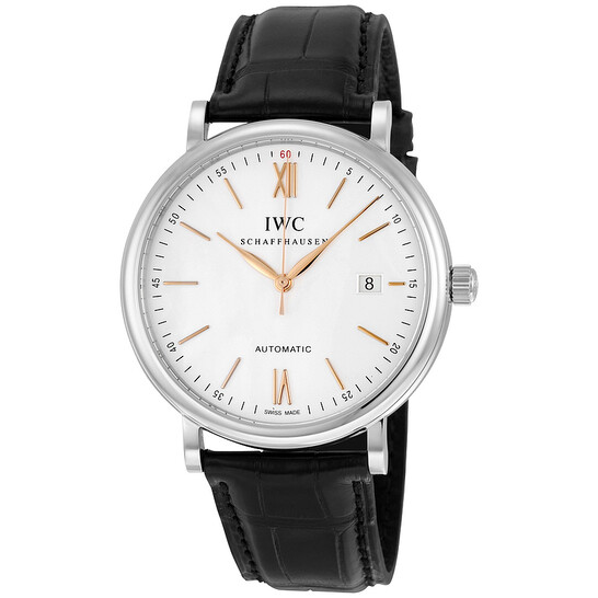 IWC SCHAFFHAUSEN ポートフィノ Ref.No：IW356517 IWC Portofino Automatic Silver-plated Dial Men's Watch