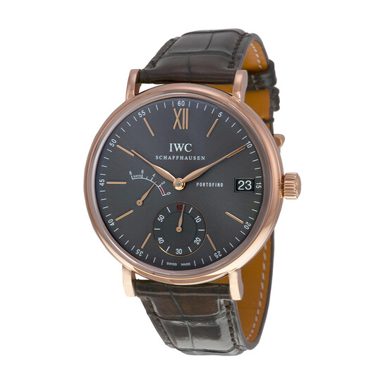 IWC Portofino Hand Wind Grey Dial 18 kt Rose Gold Men's Watch 5101-04 IWC Portofino Hand Wind Grey Dial 18 kt Rose Gold Men's Watch 5101-04 - 546x546