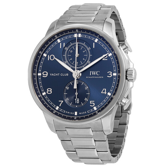 IWC Portugieser Yacht Club Chronograph Automatic Blue Dial Men's