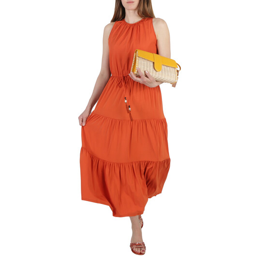 Jacquemus Yellow Le Bambino Long Woven Shoulder Bag