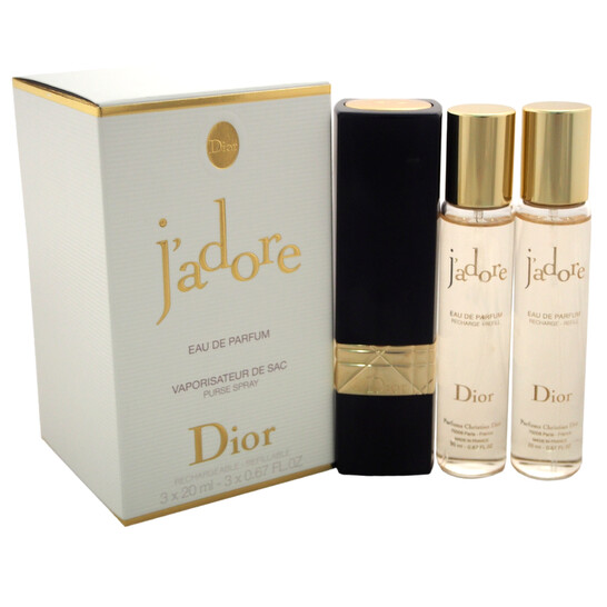 Dior J'adore by Christian Dior for Women 3 x 20 ml EDP Purse