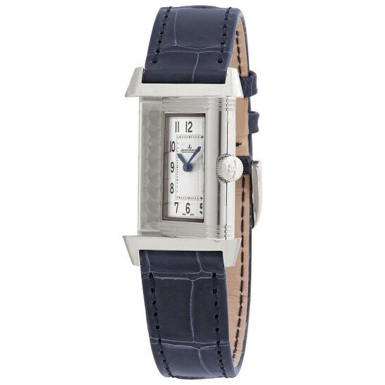 Jaeger LeCoultre Reverso Small Quartz Silver Dial Ladies Watch Q2618540 - Main Image
