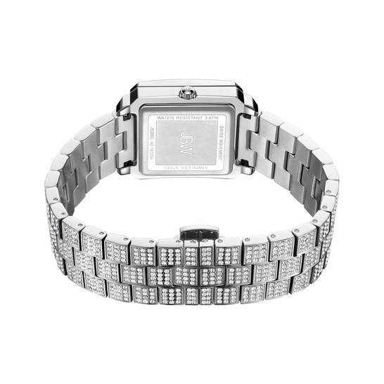 JBW Cristal Quartz Diamond Crystal Silver Dial Ladies Watch J6386C - 546x546 Image #5
