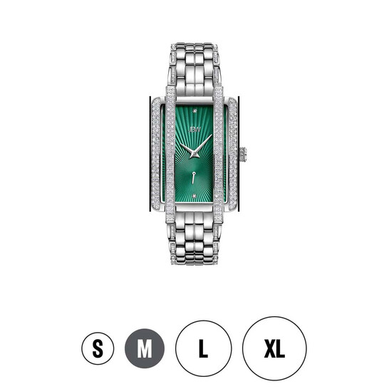 JBW Mink Green Dial Stainless Steel Ladies Watch J6358A