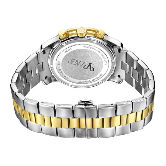 JBW Vanquish Multi-Function Two Tone Stainless Steel Diamond