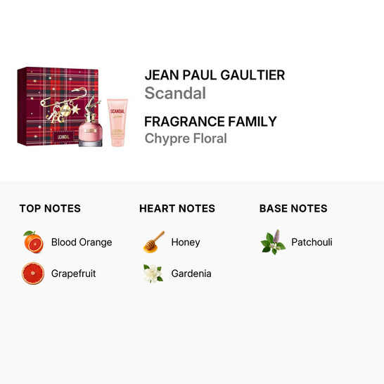 Jean Paul Gaultier Ladies Scandal Gift Set Fragrances