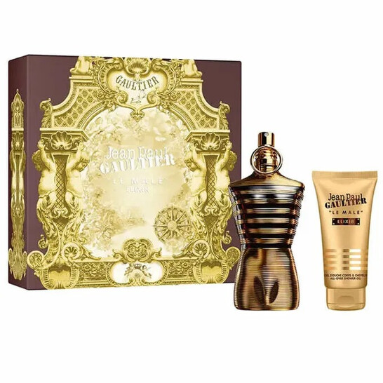 Jean Paul Gaultier Men's Le Male Elixir Gift Set Fragrances