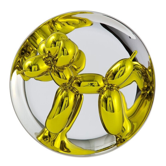 Jeff Koons Balloon Dog (Yellow) - 546x546