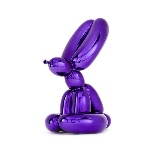Jeff Koons Balloon Rabbit (Violet) - 546x546 Image #2