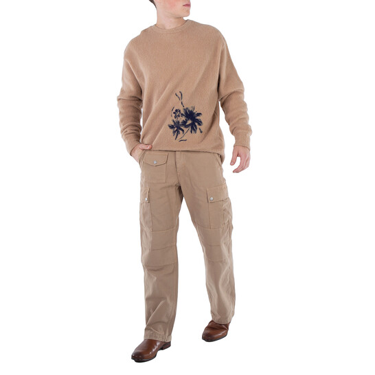 Jil Sander Long-Sleeved Crewneck Sweater, Brand Size 46 (US Size