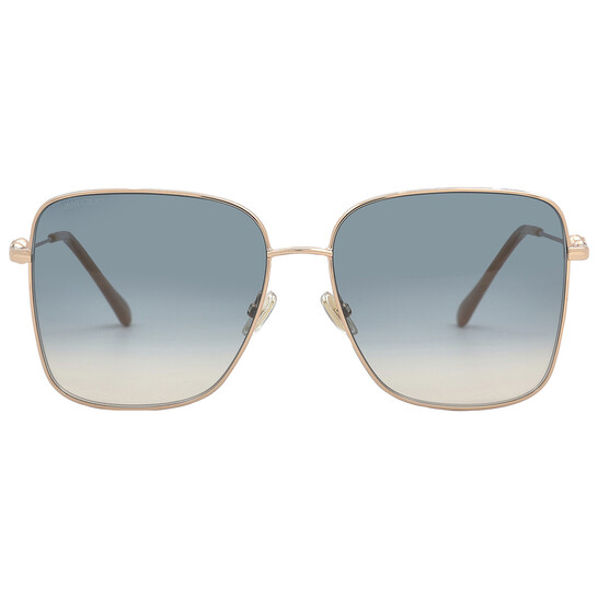 Jimmy Choo Blue Gradient Square Ladies Sunglasses HESTER/S 