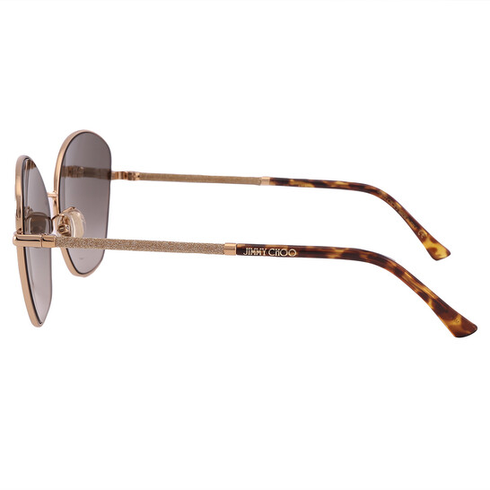 Jimmy Choo Brown Cat Eye Ladies Sunglasses MARILIA/G/SK 006J