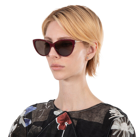 Jimmy Choo Brown Cat Eye Ladies Sunglasses RYM/S 01GR/70 60
