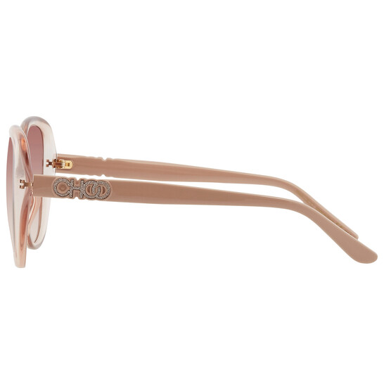⭐︎新品未使用⭐︎JIMMY CHOO サングラス　AMIRA/G/S Amazon.com: Jimmy Choo Amira/G/S Nude/Brown Gradient One