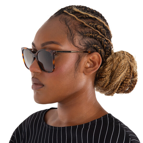 JIMMY CHOO スクエアフレムサンクラス TAVIS YD2 Jimmy Choo Brown Gradient Butterfly Ladies Sunglasses NEREA