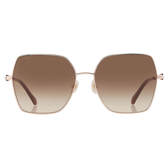 Jimmy Choo Brown Gradient Butterfly Ladies Sunglasses REYE/S
