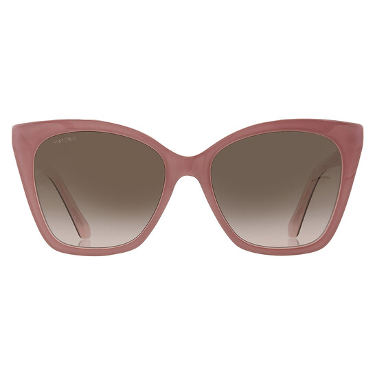 u♡ Jimmy Choo JC5019 S (55 - 16) with Brown lenses and Pink