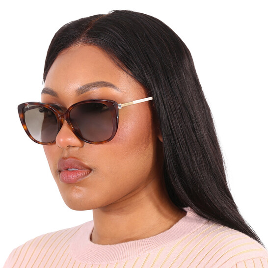 さおり様 size105 Jimmy Choo Brown Gradient Cat Eye Ladies Sunglasses ALY/F/S