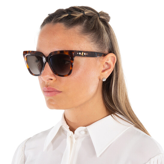 ⭐︎新品未使用⭐︎JIMMY CHOO サングラス　086HA Jimmy Choo Brown Gradient Cat Eye Ladies Sunglasses JULIEKA