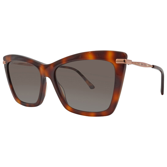 Jimmy Choo Brown Gradient Cat Eye Ladies Sunglasses SADY/S