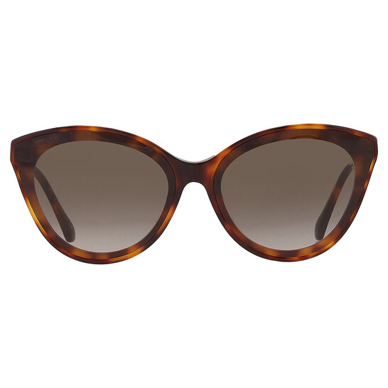 Jimmy Choo Brown Gradient Cat Eye Ladies Sunglasses VIC/F/SK  display picture 2