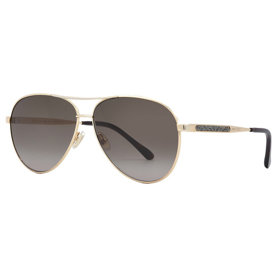 Jimmy Choo Brown Gradient Pilot Ladies Sunglasses JIMENA/S