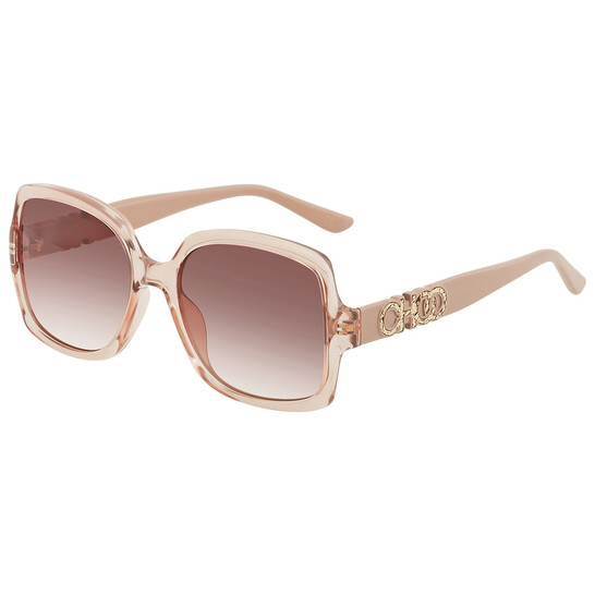Jimmy Choo Brown Gradient Square Ladies Sunglasses SAMMI/G/S 0FWM