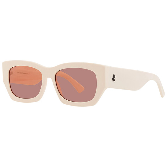 JIMMY CHOO カミ スクエアフレム サンクラス CAMIS SZJ4S Jimmy Choo Burgundy Cat Eye Ladies Sunglasses CAMI/S 0SZJ/4S