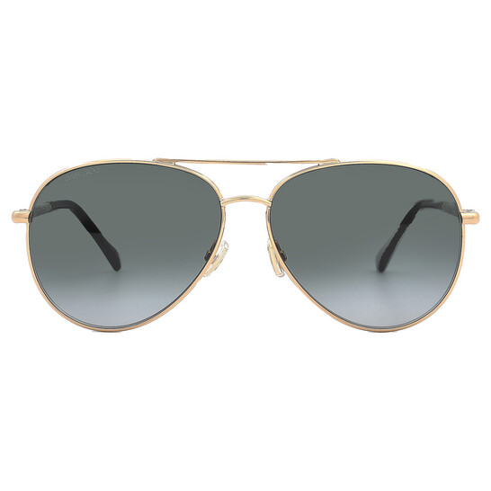 ⭐︎新品未使用⭐︎JIMMY CHOO サングラス　DEVANS RHL90 Jimmy Choo Dark Grey Gradient Pilot Ladies Sunglasses DEVAN