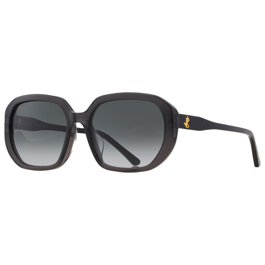 Jimmy Choo Dark Grey Gradient Square Ladies Sunglasses KARLY
