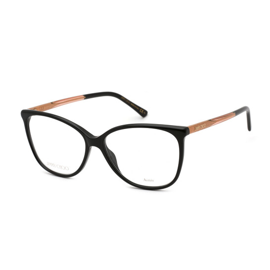 Jimmy Choo Demo Cat Eye Ladies Eyeglasses JC343 0807 55 Jimmy Choo Demo Cat Eye Ladies Eyeglasses JC343 0807 55 - 546x546