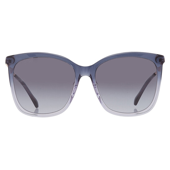 Jimmy Choo Grey Azure Cat Eye Ladies Sunglasses NEREA/G/S 0JQ4/GB