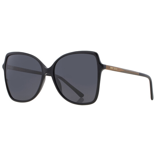 Jimmy Choo Grey Butterfly Ladies Sunglasses FEDE/S 0807/IR 59