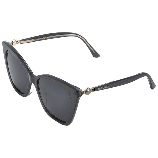 Jimmy Choo Grey Butterfly Ladies Sunglasses RUA/G/S 0MF7/IR